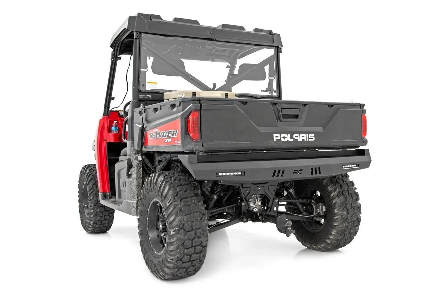 Fits Multiple Makes(Can-Am_Polaris) Bumper Rear 6_ Black Slimline LED Pair 93059
